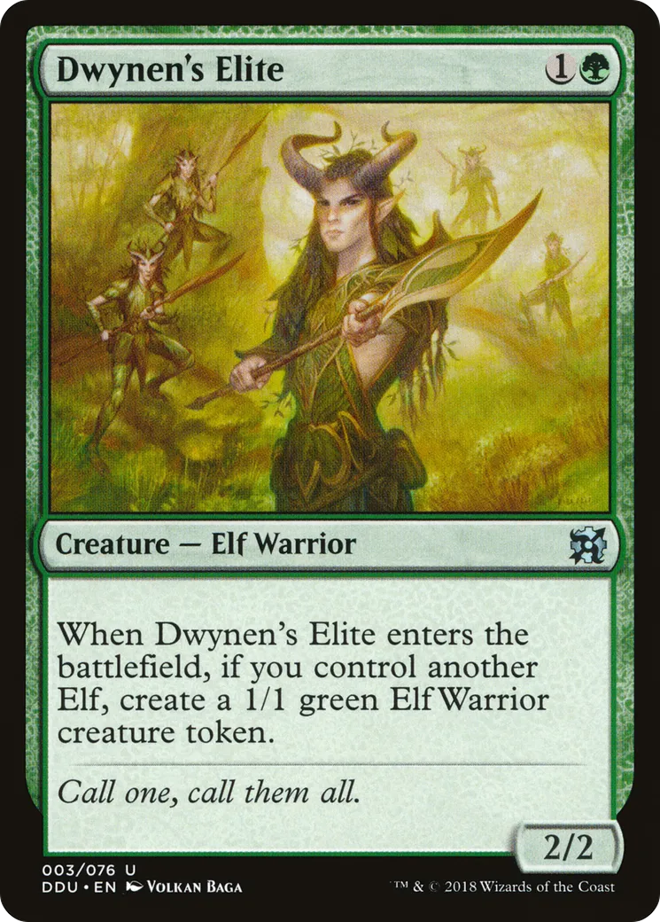 Élite de Dwynen — Duel Decks: Elves vs. Inventors — Magic: The Gathering