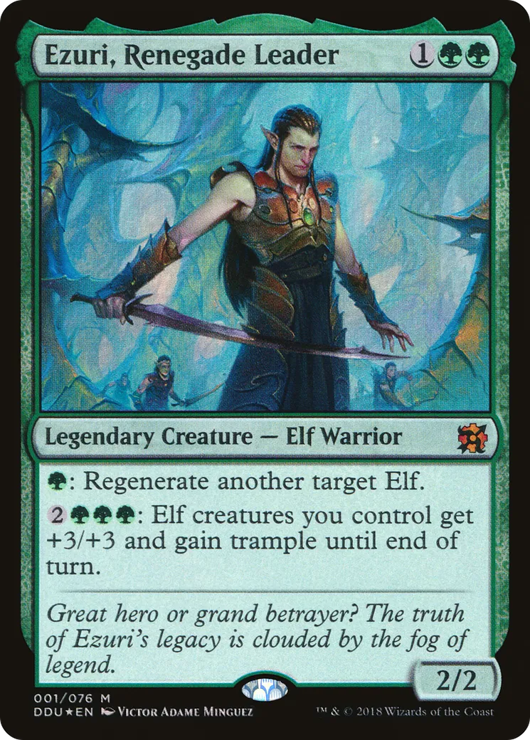 Ezuri, chef renégat — Duel Decks: Elves vs. Inventors — Magic: The Gathering