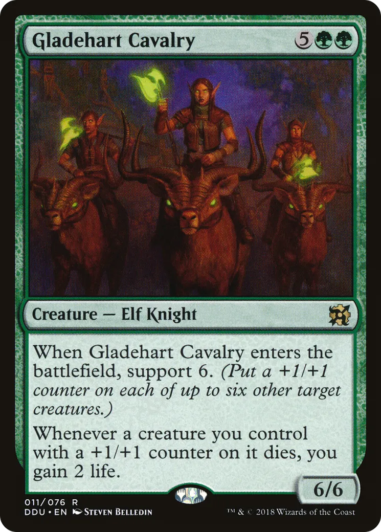 Cavalerie de cerfeclairs — Duel Decks: Elves vs. Inventors — Magic: The Gathering
