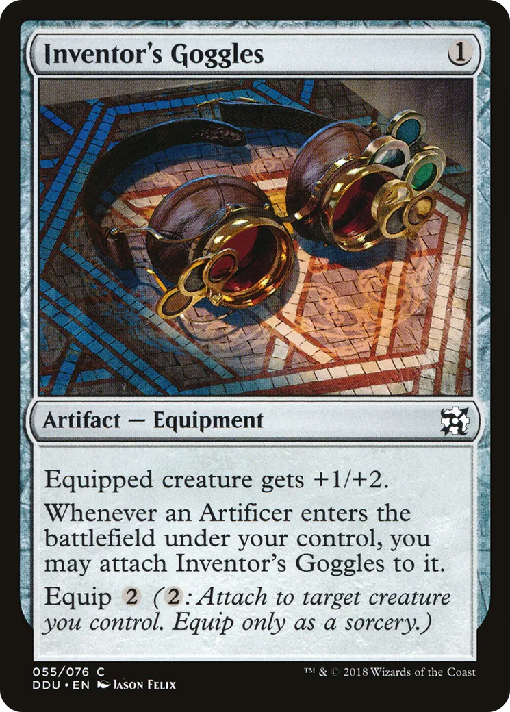 Lunettes d'inventeur from Duel Decks: Elves vs. Inventors - Magic: The Gathering