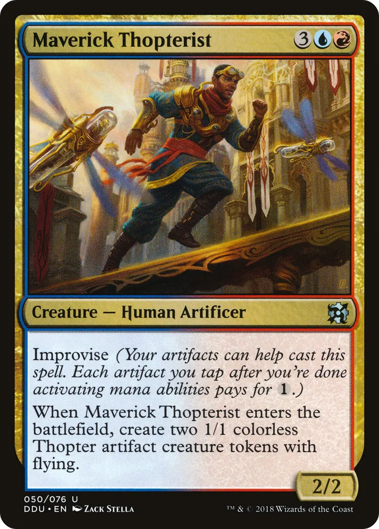 Maverick Thopterist — Duel Decks: Elves vs. Inventors — Magic: The Gathering
