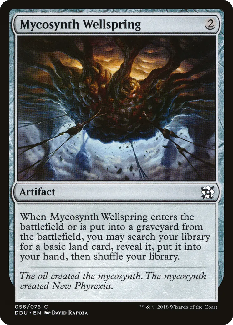 Mycosynth Wellspring — Duel Decks: Elves vs. Inventors — Magic: The Gathering