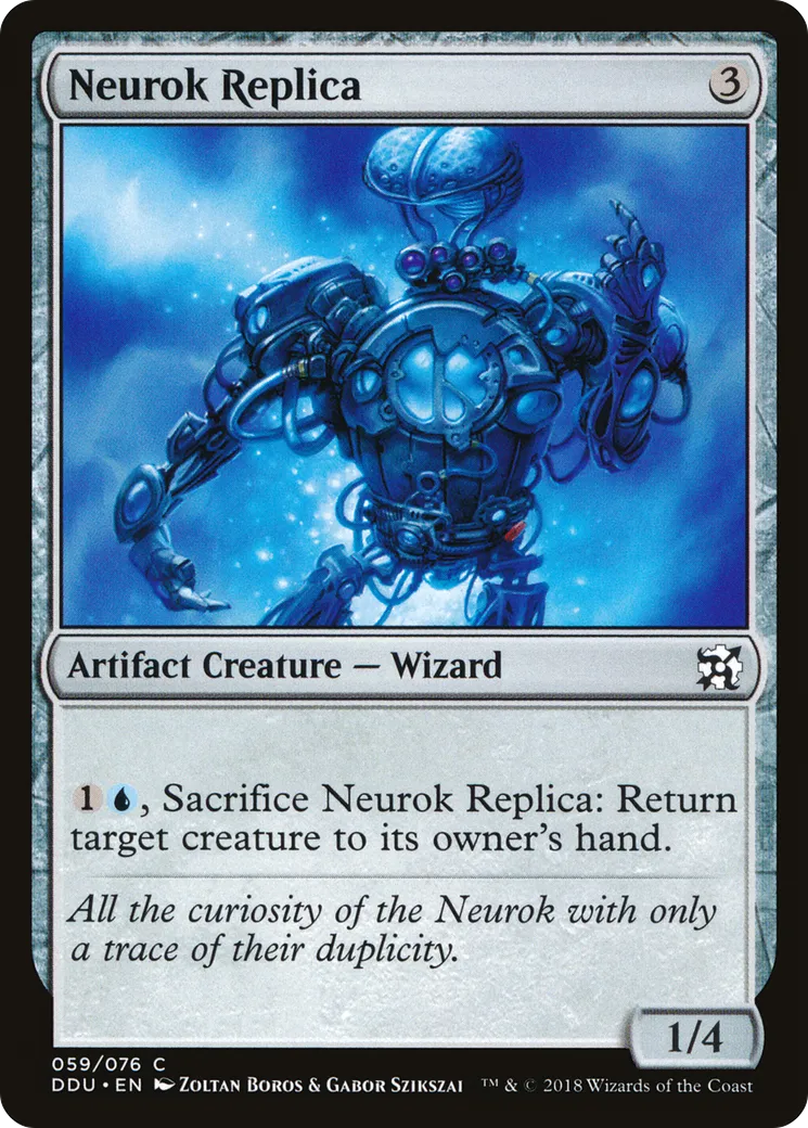 Neurok Replica — Duel Decks: Elves vs. Inventors — Magic: The Gathering