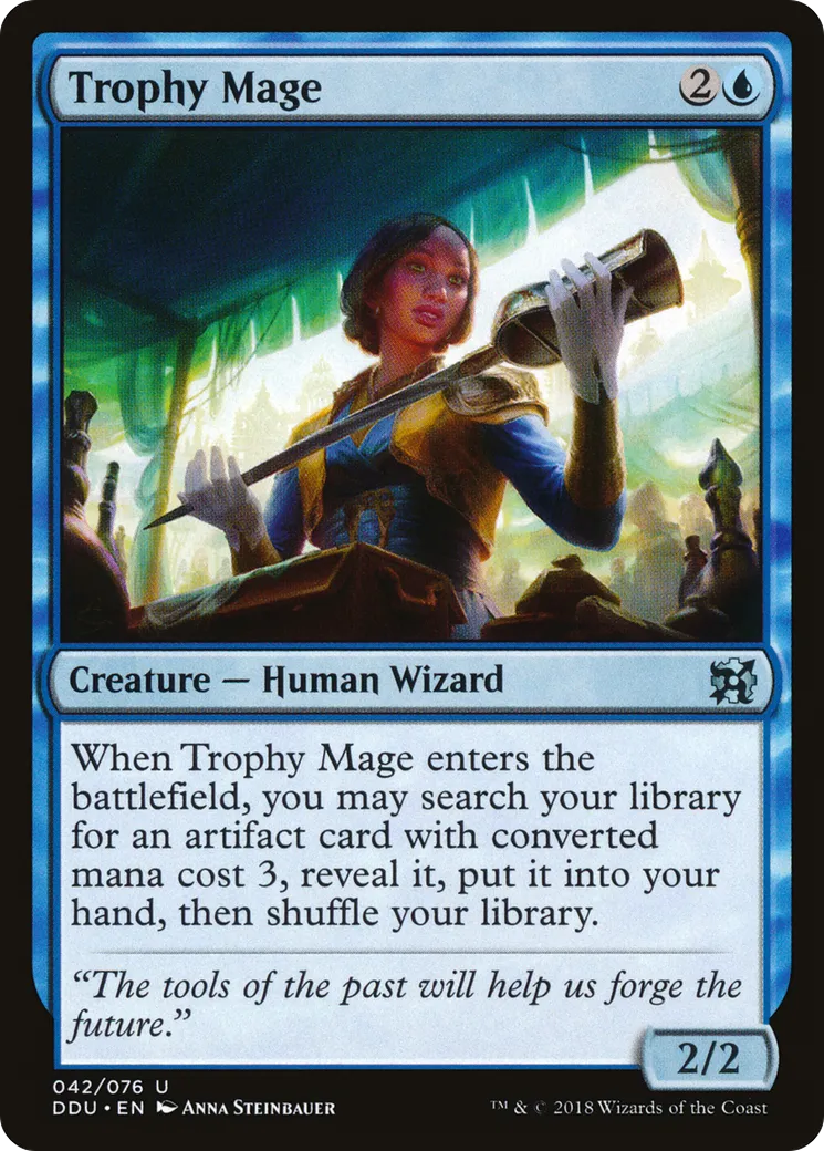 Trophy Mage — Duel Decks: Elves vs. Inventors — Magic: The Gathering