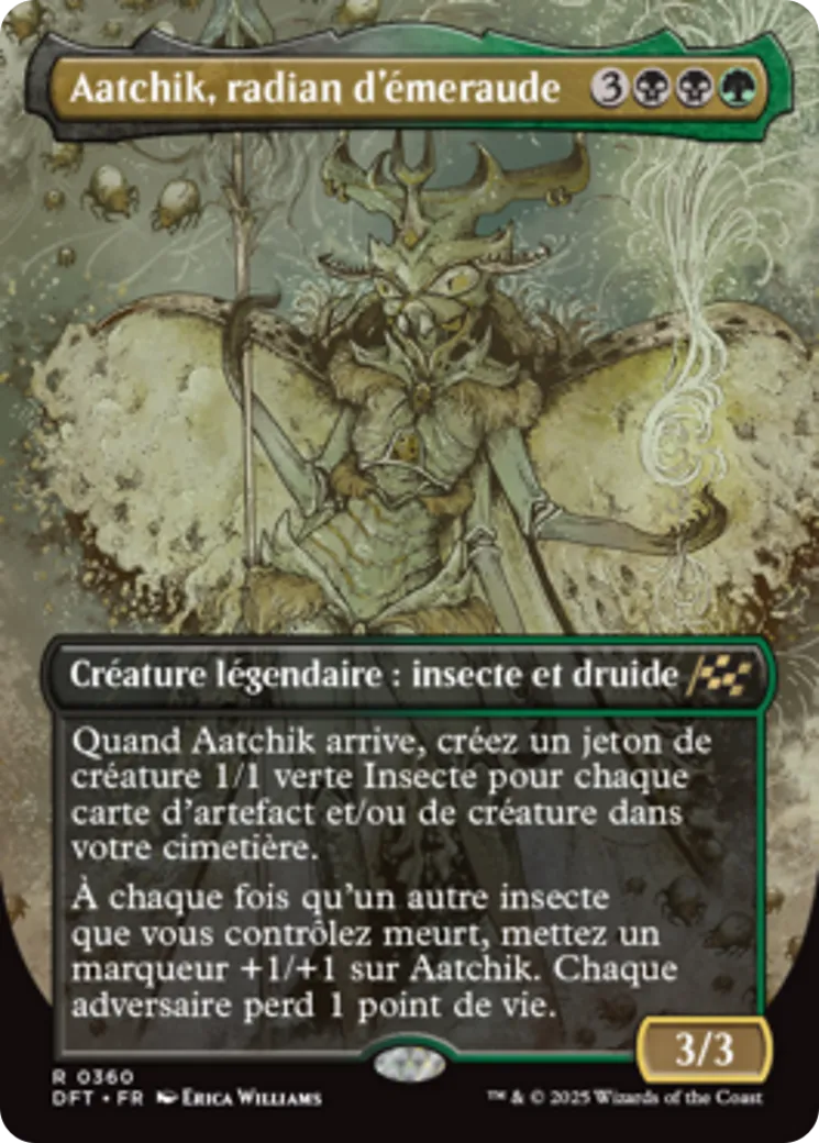 Aatchik, radian d'émeraude from Aetherdrift - Magic: The Gathering
