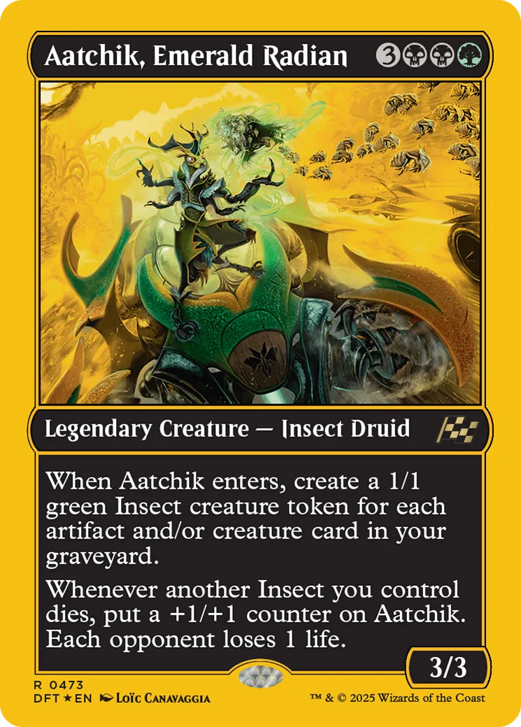 Aatchik, Emerald Radian — Aetherdrift — Magic: The Gathering