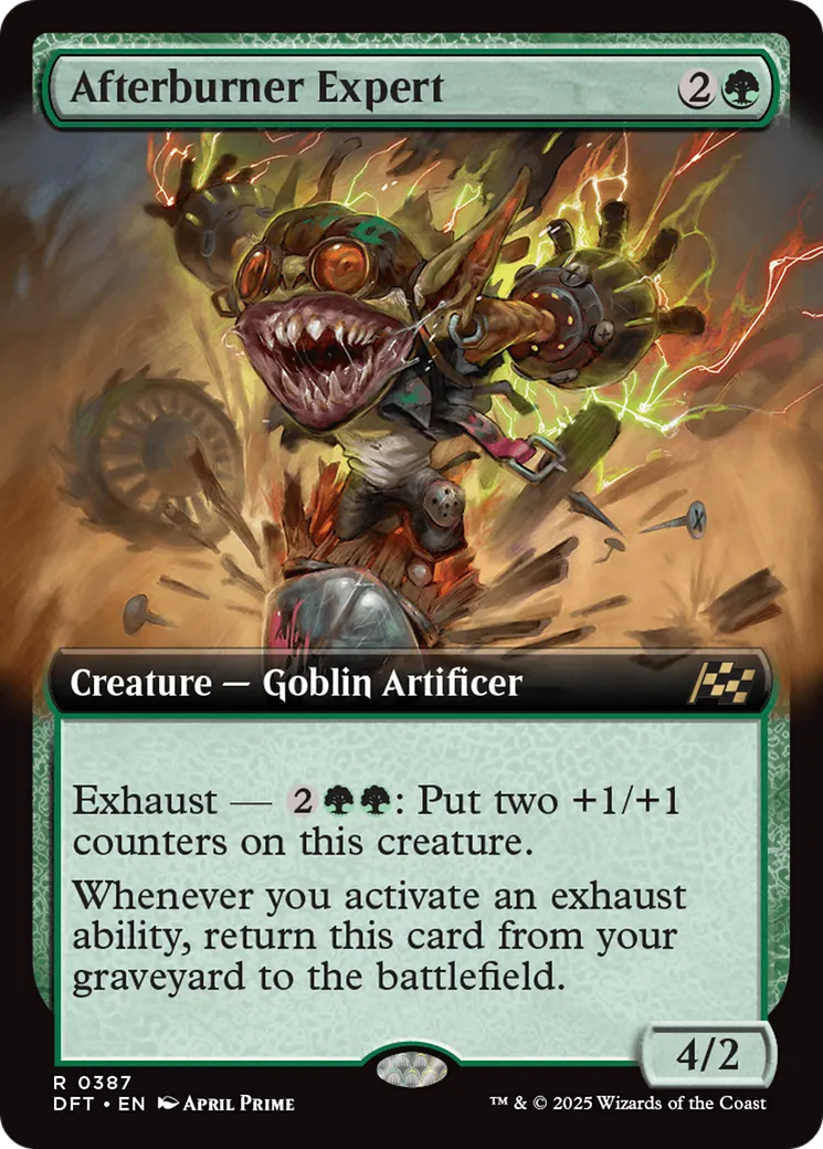 Afterburner Expert — Aetherdrift — Magic: The Gathering