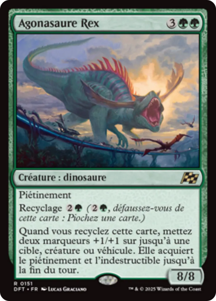 Agonasaure Rex — Aetherdrift — Magic: The Gathering