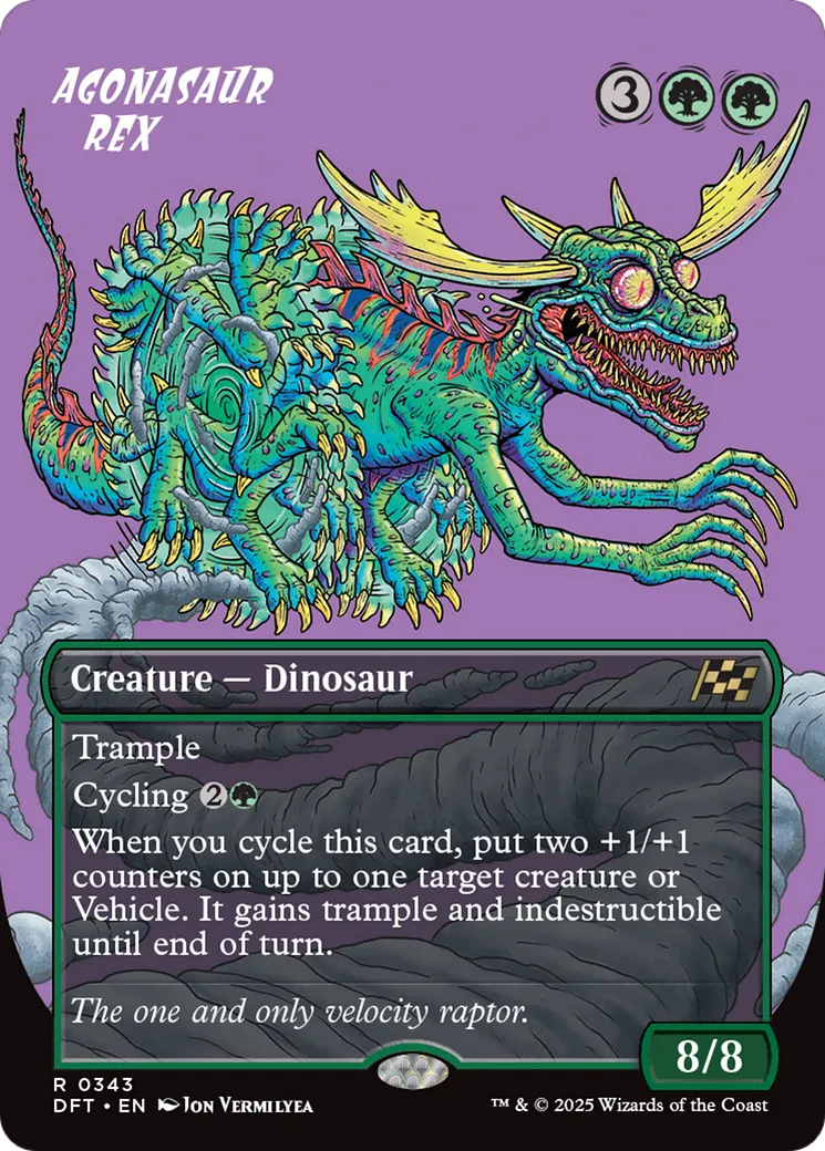Agonasaur Rex — Aetherdrift — Magic: The Gathering