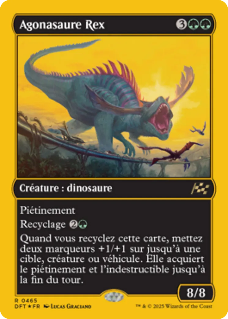 Agonasaure Rex — Aetherdrift — Magic: The Gathering