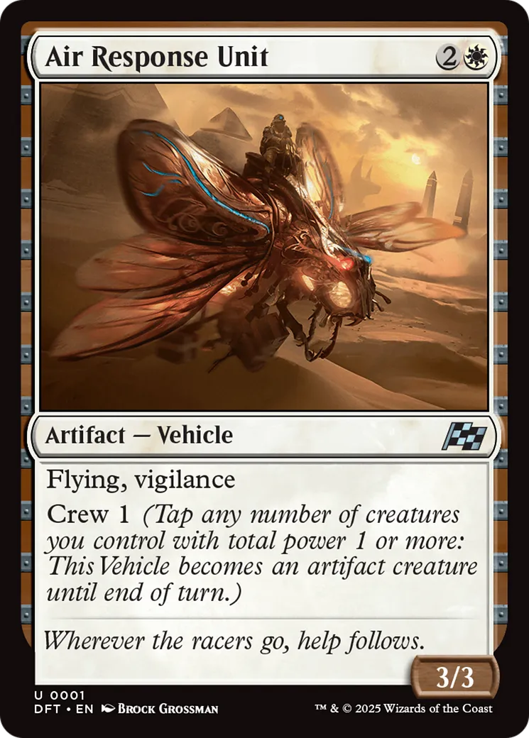Air Response Unit — Aetherdrift — Magic: The Gathering