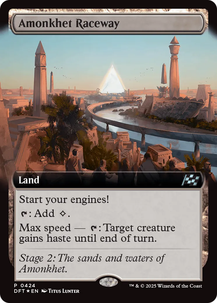Piste de course d'Amonkhet — Aetherdrift — Magic: The Gathering