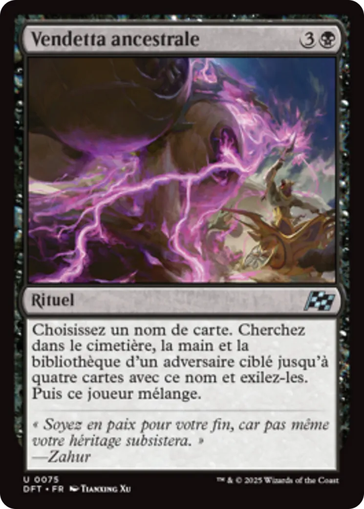 Vendetta ancestrale — Aetherdrift — Magic: The Gathering