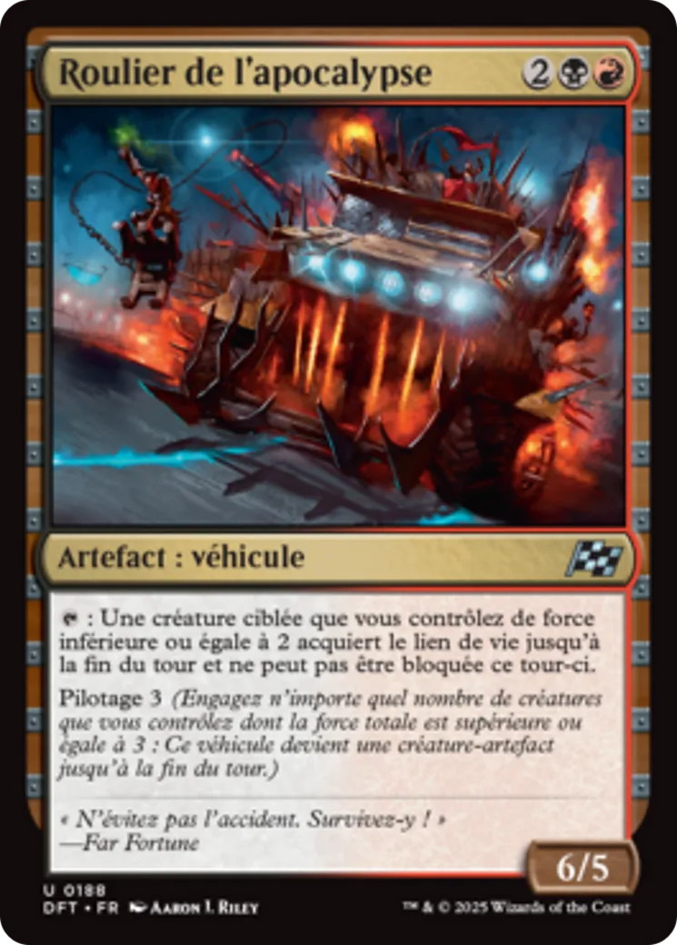 Roulier de l'apocalypse — Aetherdrift — Magic: The Gathering