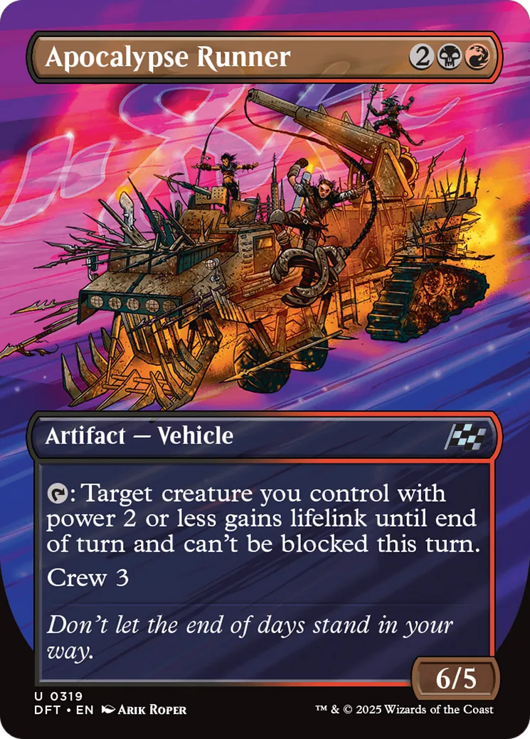 Apocalypse Runner — Aetherdrift — Magic: The Gathering