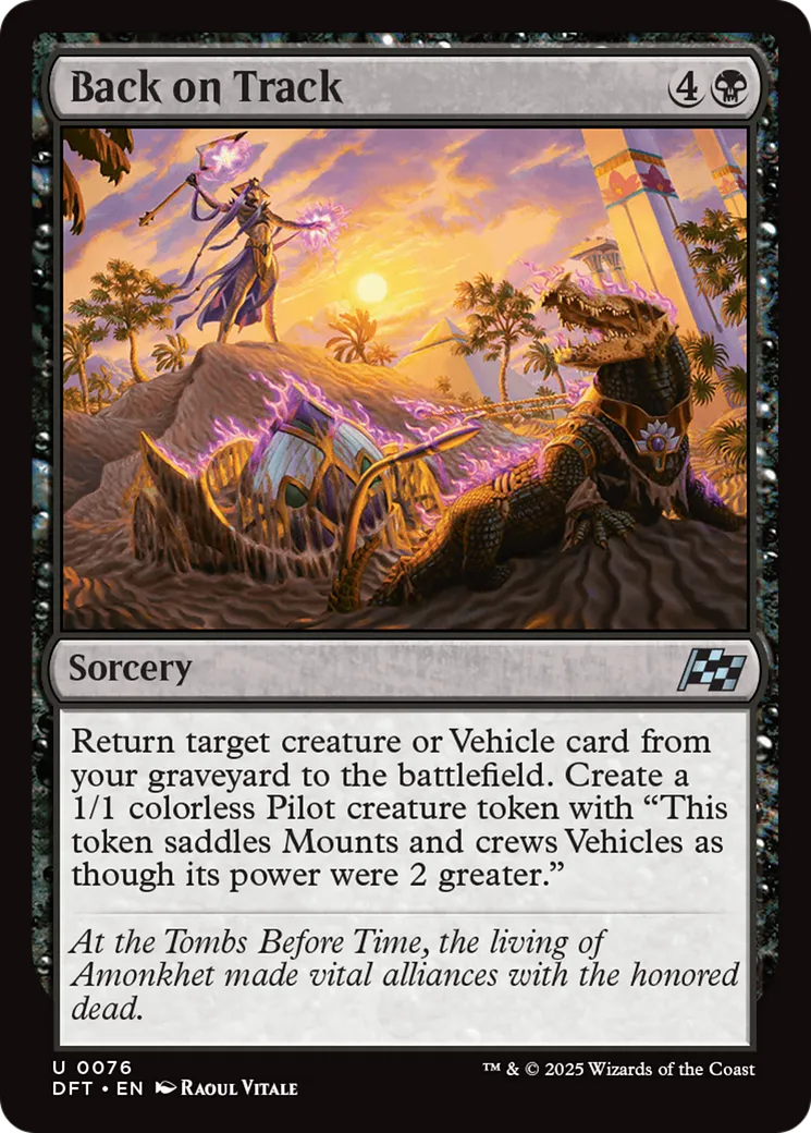 Remettre sur la voie — Aetherdrift — Magic: The Gathering