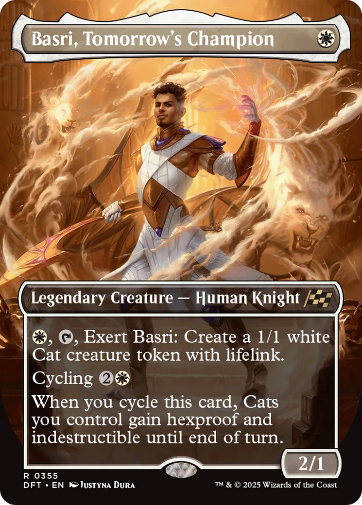 Basri, Tomorrow's Champion — Aetherdrift — Magic: The Gathering