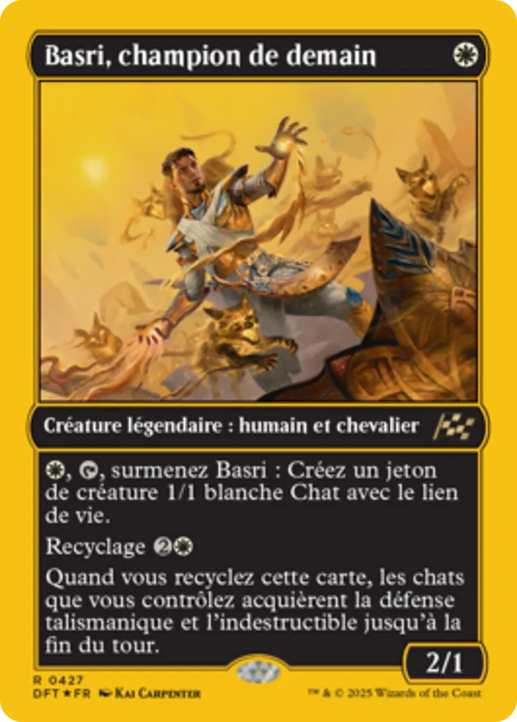 Basri, champion de demain — Aetherdrift — Magic: The Gathering