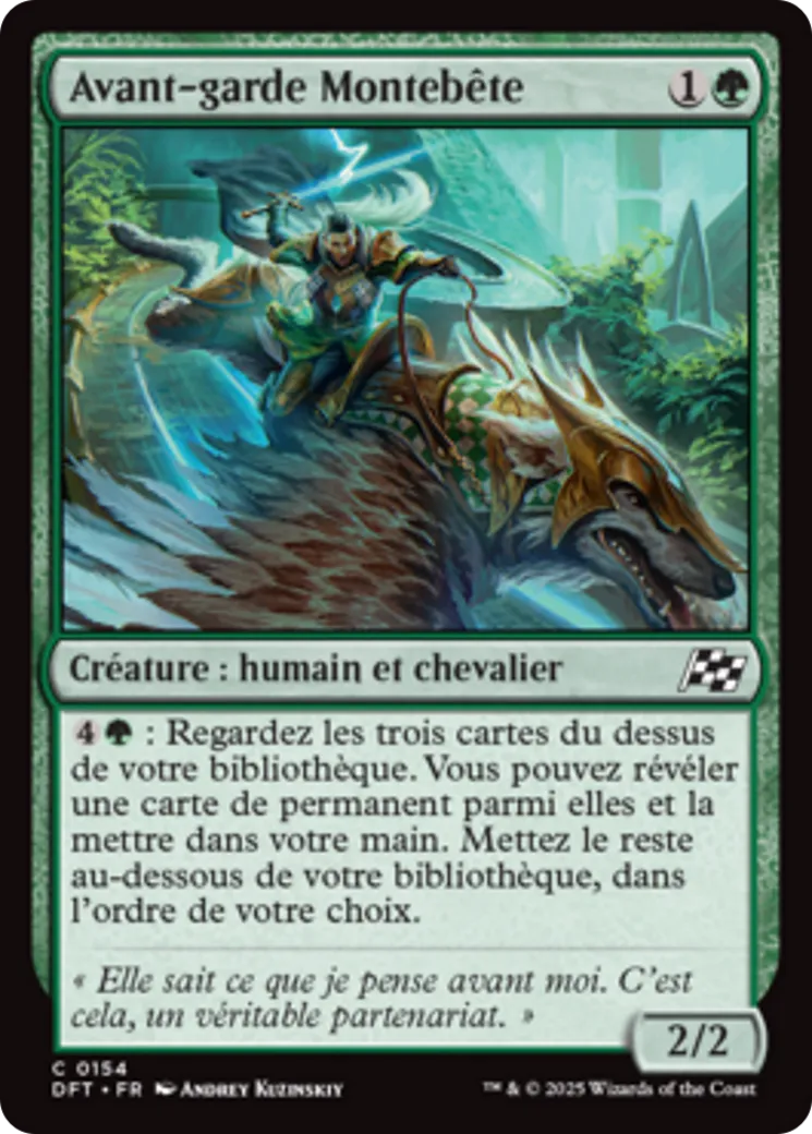 Avant-garde Montebête — Aetherdrift — Magic: The Gathering