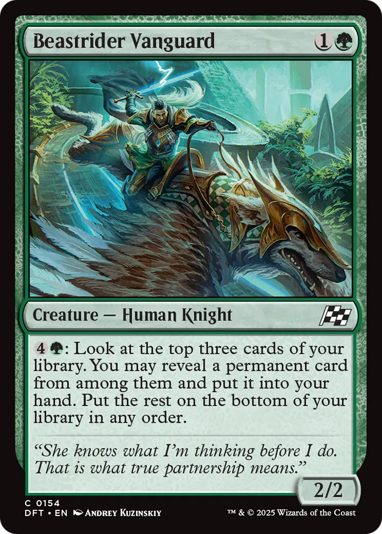 Avant-garde Montebête — Aetherdrift — Magic: The Gathering