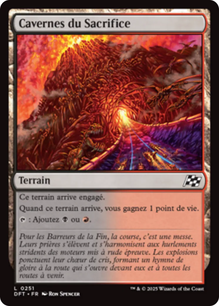 Cavernes du Sacrifice — Aetherdrift — Magic: The Gathering