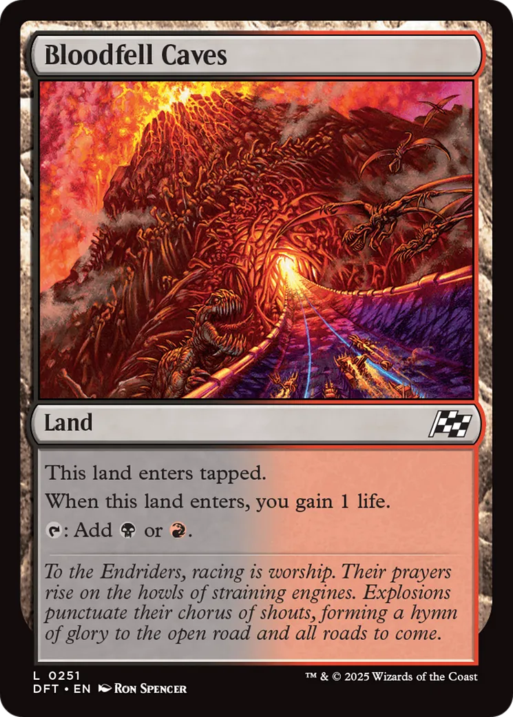 Bloodfell Caves — Aetherdrift — Magic: The Gathering