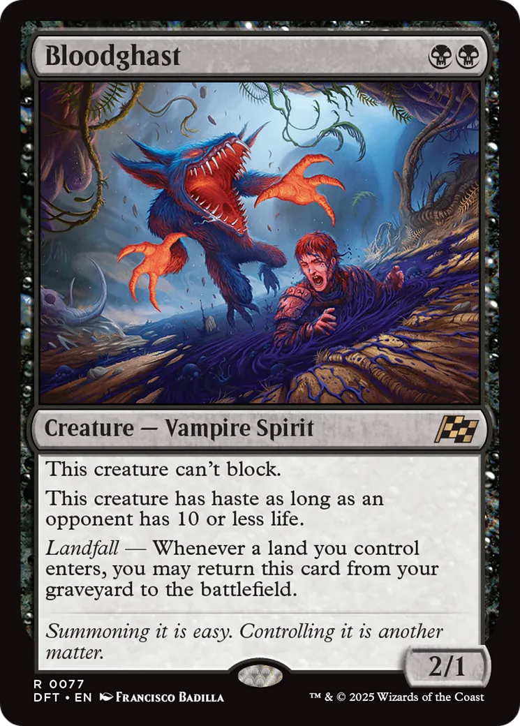 Bloodghast — Aetherdrift — Magic: The Gathering