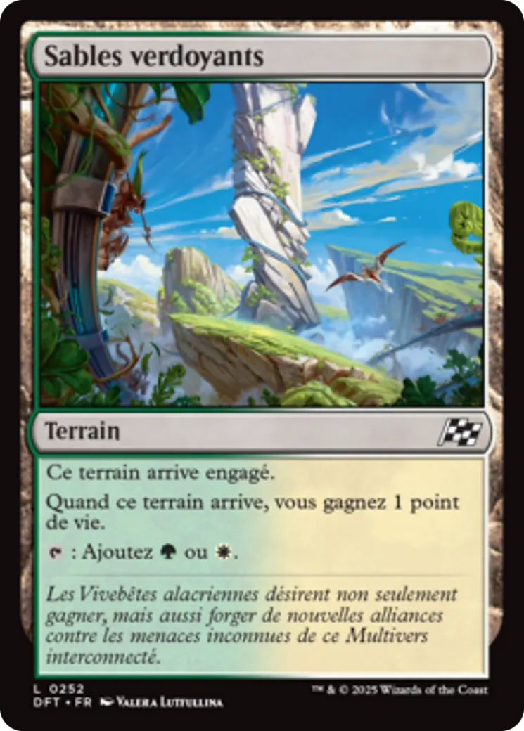 Sables verdoyants — Aetherdrift — Magic: The Gathering