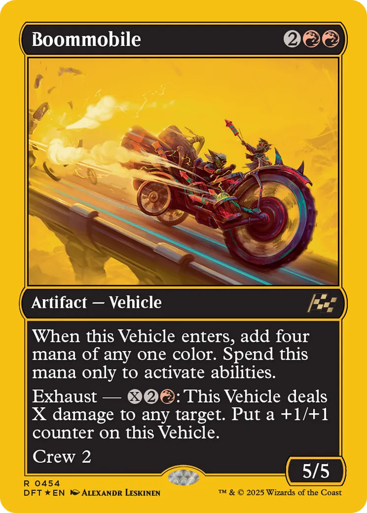 Boommobile — Aetherdrift — Magic: The Gathering