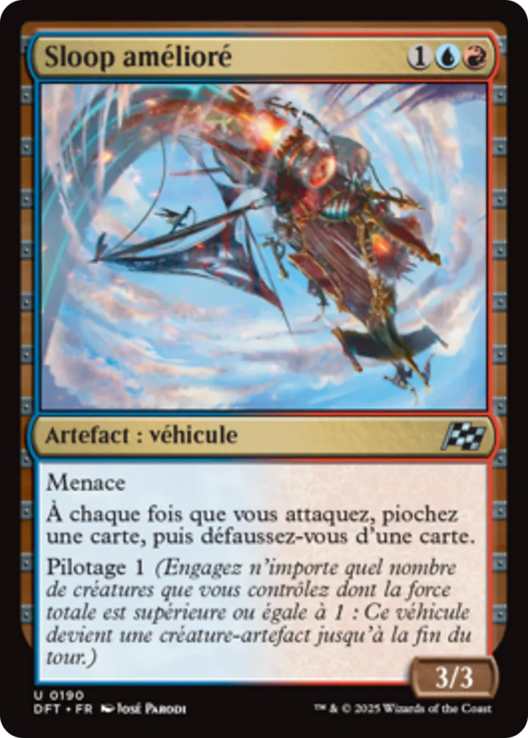 Sloop amélioré from Aetherdrift - Magic: The Gathering