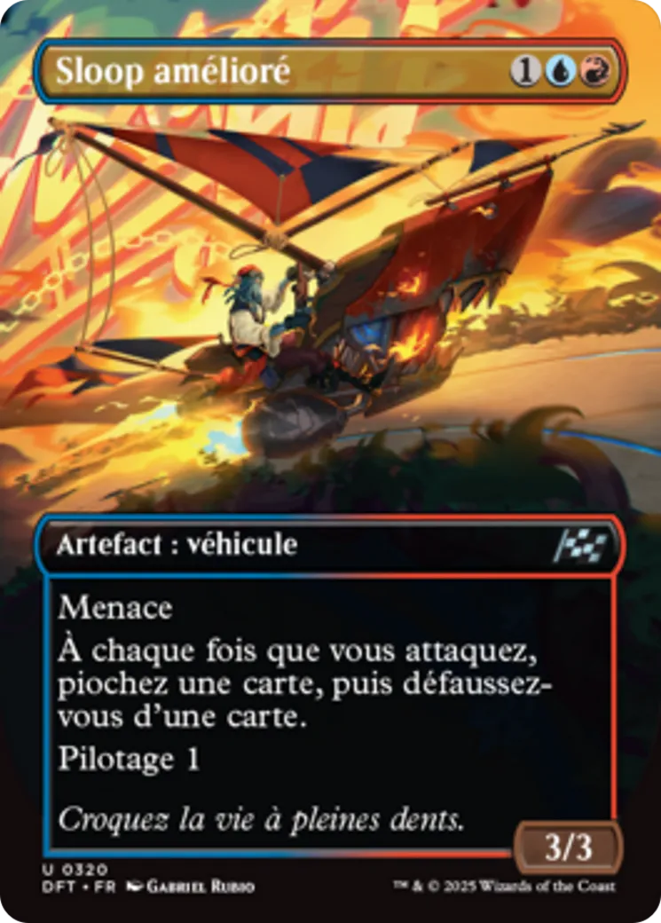 Sloop amélioré from Aetherdrift - Magic: The Gathering