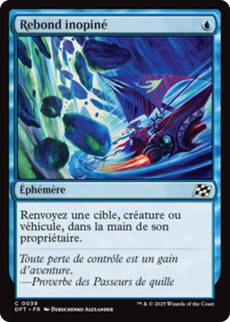 Rebond inopiné — Aetherdrift — Magic: The Gathering