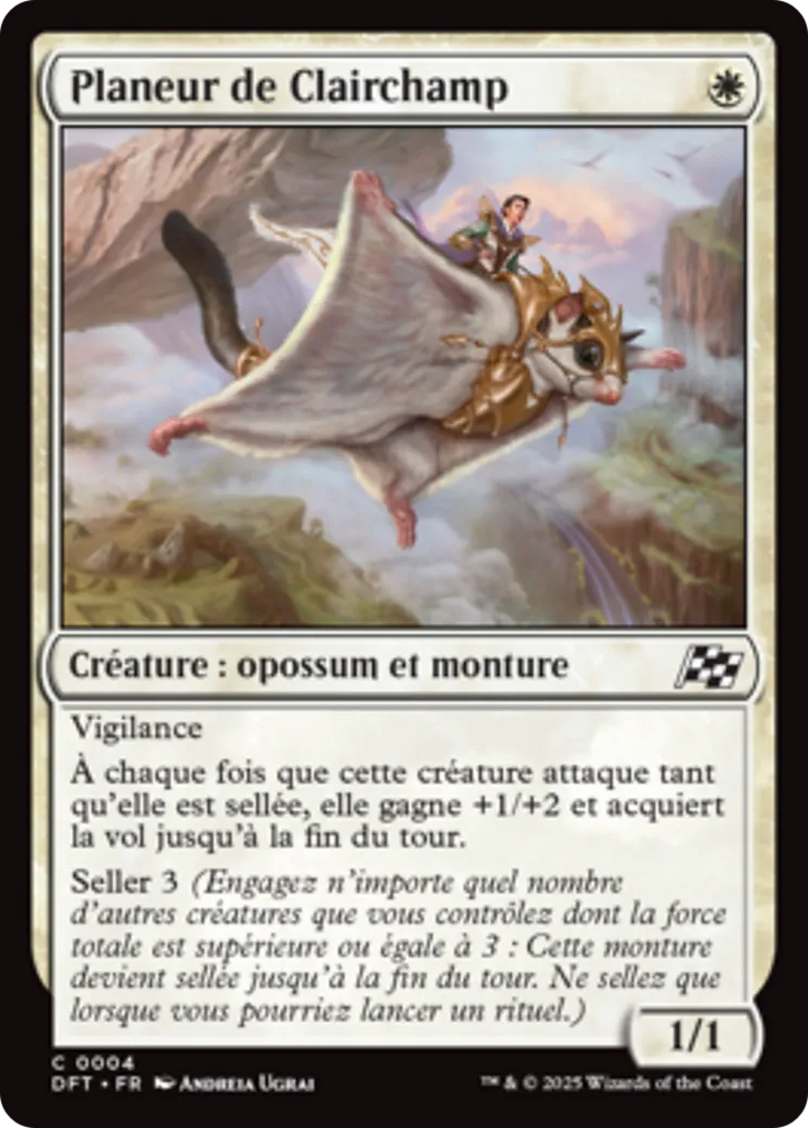 Planeur de Clairchamp — Aetherdrift — Magic: The Gathering