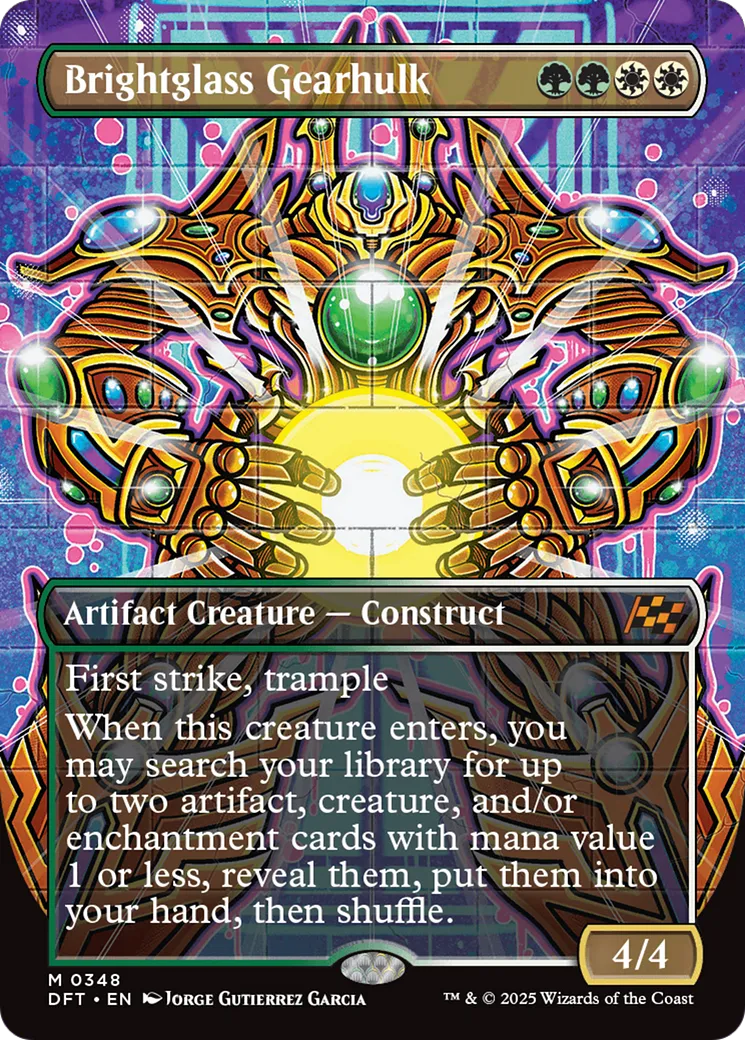 Brightglass Gearhulk — Aetherdrift — Magic: The Gathering