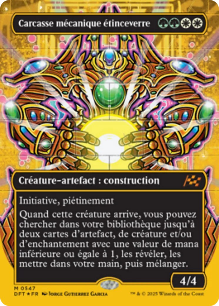 Carcasse mécanique étinceverre from Aetherdrift - Magic: The Gathering
