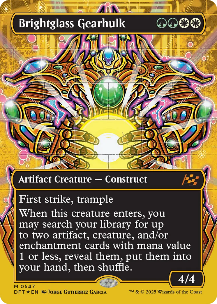 Brightglass Gearhulk — Aetherdrift — Magic: The Gathering