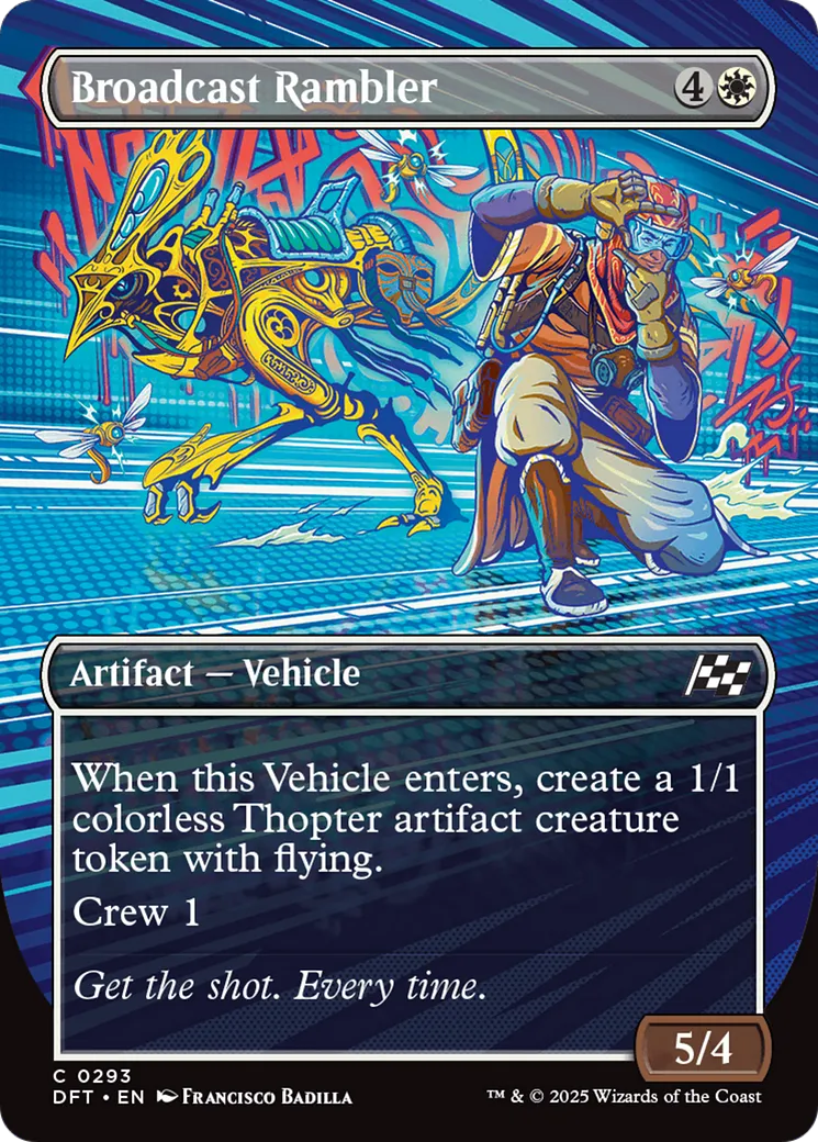 Broadcast Rambler — Aetherdrift — Magic: The Gathering