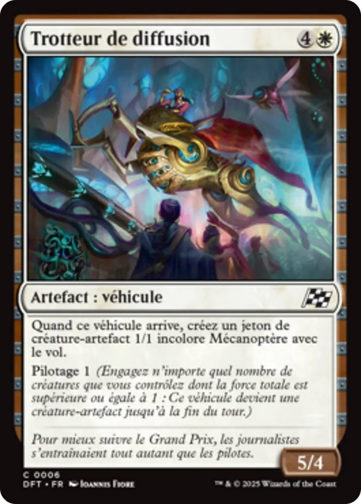 Trotteur de diffusion — Aetherdrift — Magic: The Gathering