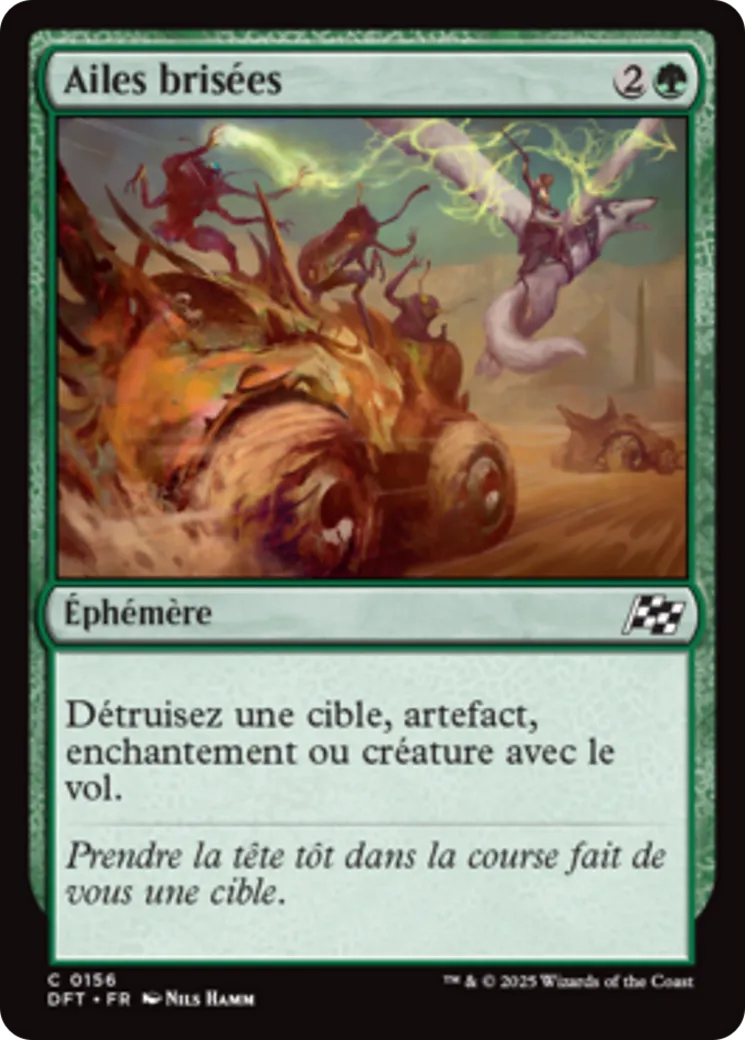 Ailes brisées — Aetherdrift — Magic: The Gathering