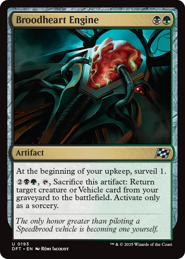 Broodheart Engine — Aetherdrift — Magic: The Gathering