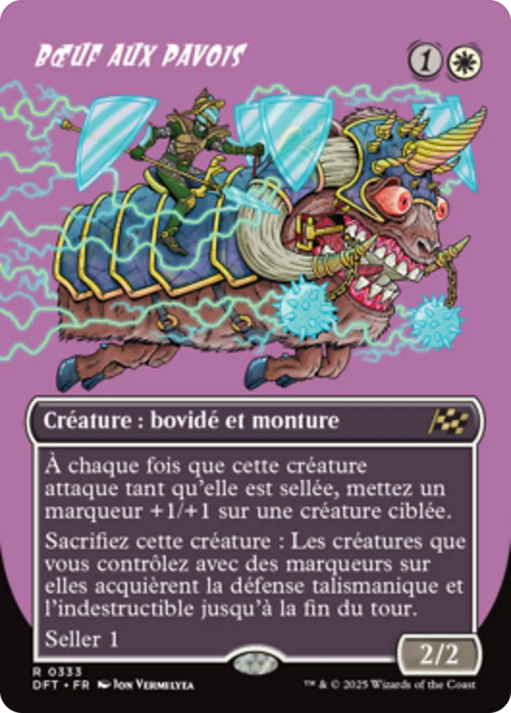 Bœuf aux pavois — Aetherdrift — Magic: The Gathering