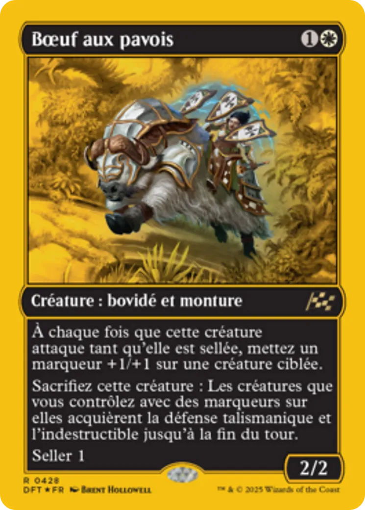 Bœuf aux pavois — Aetherdrift — Magic: The Gathering