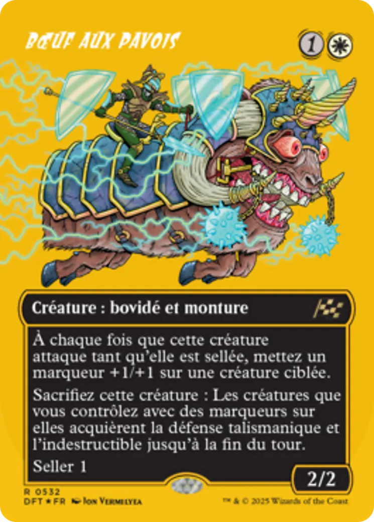 Bœuf aux pavois from Aetherdrift - Magic: The Gathering