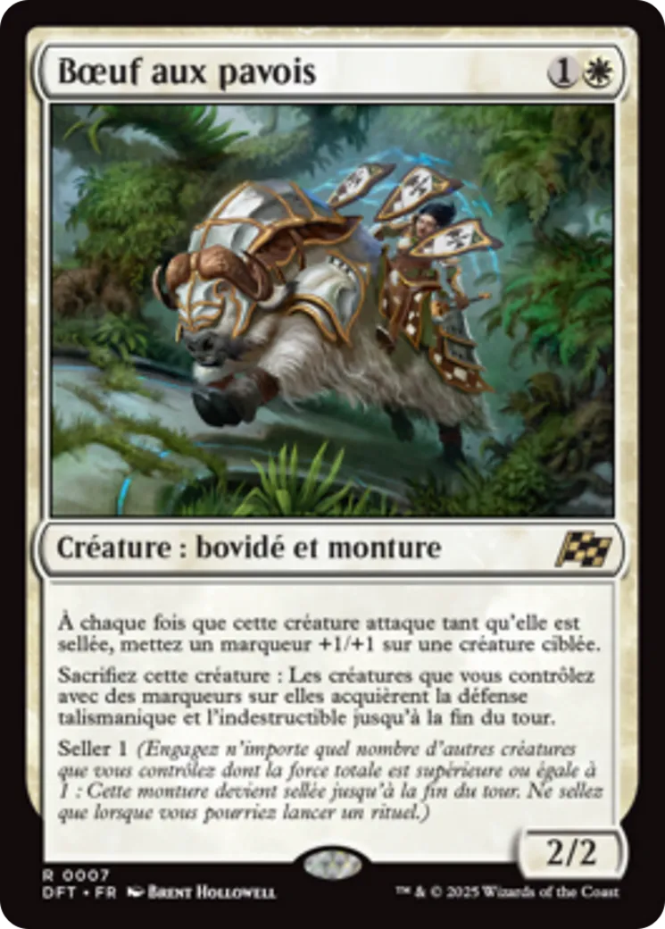 Bœuf aux pavois — Aetherdrift — Magic: The Gathering