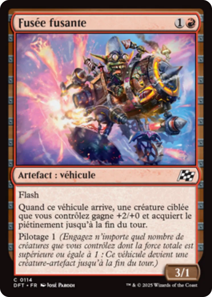 Fusée fusante from Aetherdrift - Magic: The Gathering