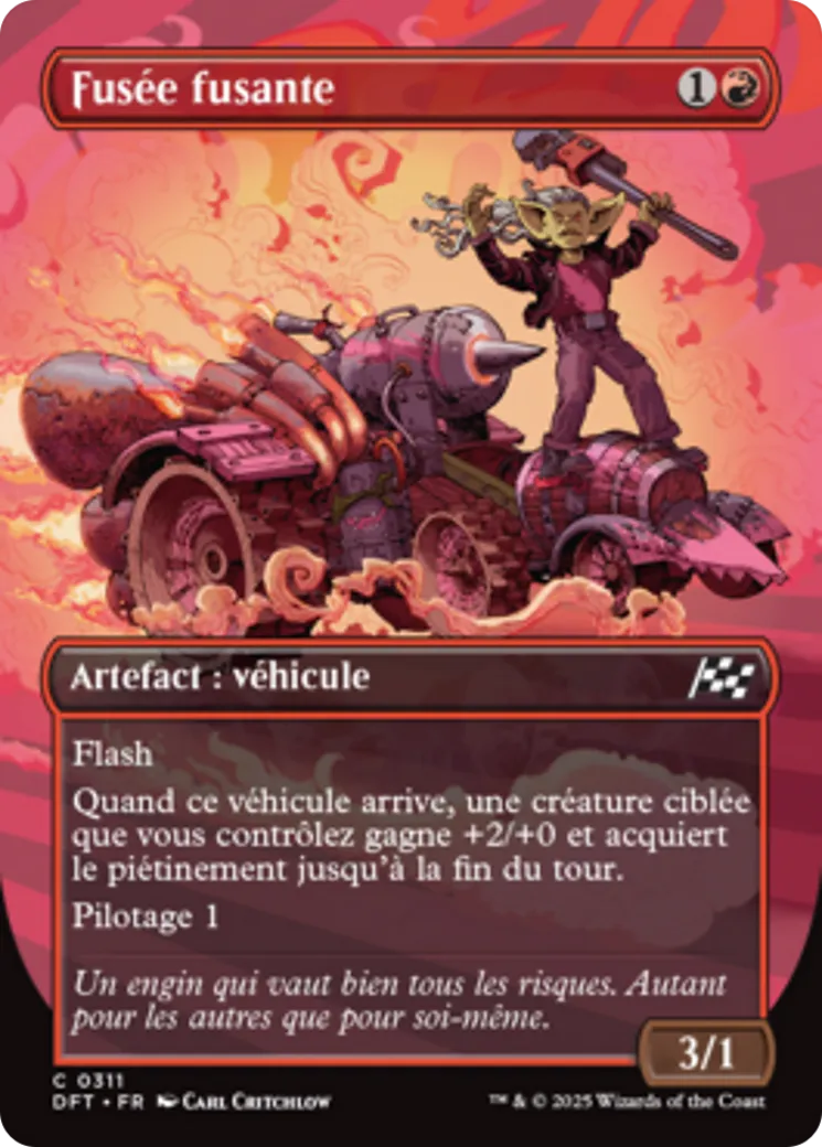 Fusée fusante — Aetherdrift — Magic: The Gathering