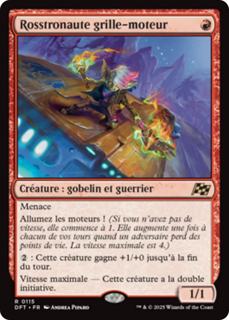 Rosstronaute grille-moteur — Aetherdrift — Magic: The Gathering