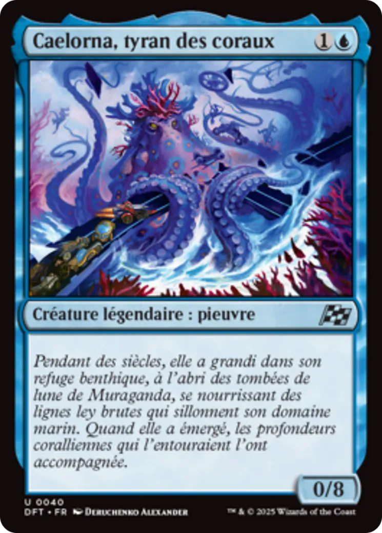 Caelorna, tyran des coraux — Aetherdrift — Magic: The Gathering