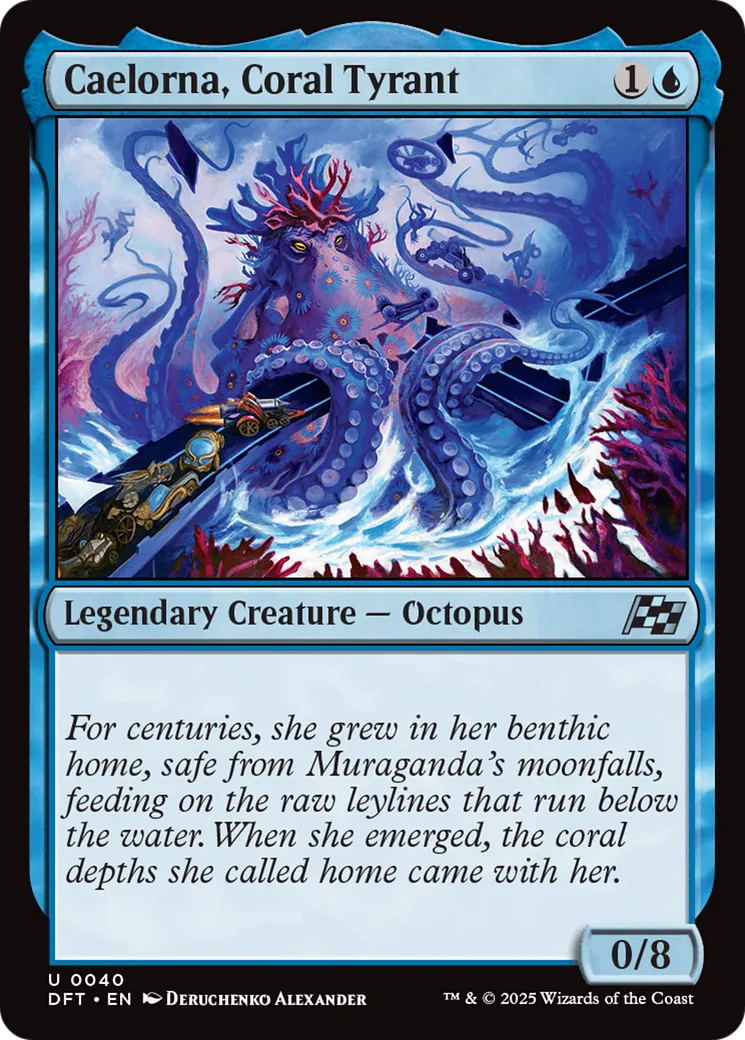 Caelorna, Coral Tyrant — Aetherdrift — Magic: The Gathering