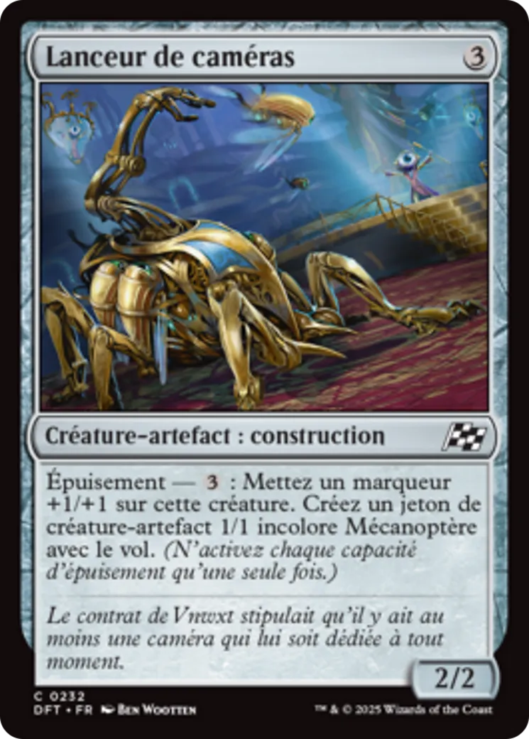 Lanceur de caméras — Aetherdrift — Magic: The Gathering